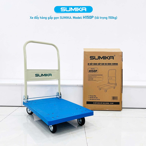 Xe Đẩy Sàn Nhựa 150kg Sumika H150P Kho Hồ Chí Minh